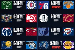 NBA Live | Nove le gare della notte, intanto i Bucks battono i Clippers