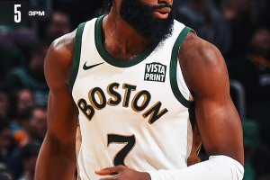 Brown, Tatum combinano 63 punti e i Celtics travolgono i Suns