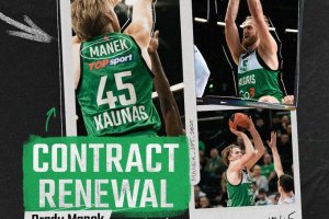 Zalgiris Kaunas, ufficiale il nuovo accordo con Brady Manek