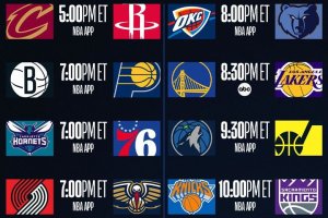 NBA, 9 sfide in calendario questa notte