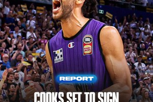 Xavier Cooks signs a new three-year deal with Sidney Kings