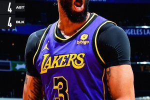 Davis e James prendono per mano i Lakers nel finale, 76ers ko