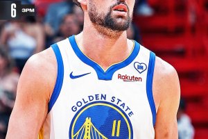 Thompson ne segna 28, Golden State scappa nel secondo tempo e supera Miami