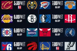 NBA LIVE | Si parte alle 21.30 con Cavaliers-Nuggets