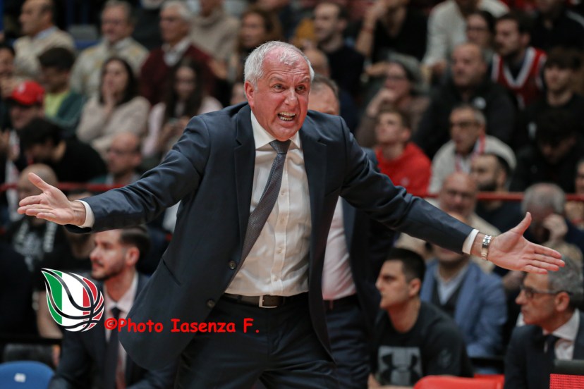 EA7 Emporio Armani Milano - Partizan Belgrado
Zeljko Obradović