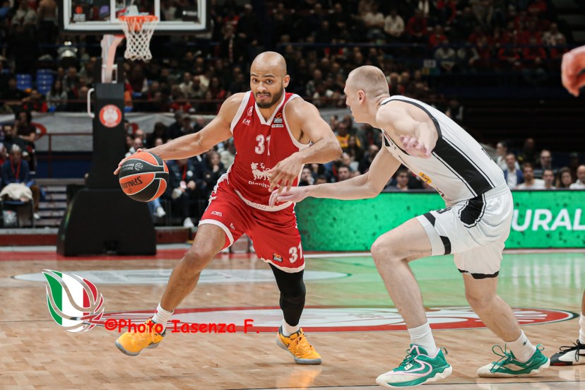 EA7 Emporio Armani Milano - Partizan Belgrado Shavon Shields
