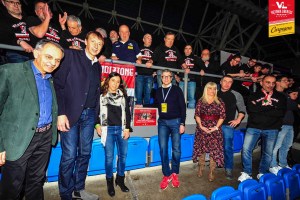 La Curva del Settore K della Vitrifrigo Arena intitolata a Marco Piccoli