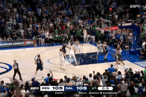 Prodezza di Kyrie Irving. Kleber e Doncic sono senza parole