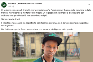 Insulti razziali ad arbitro 14enne. I vergognosi fatti in un campionato Under13