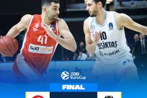 L’Hapoel scappa via anche sul +21 e poi crolla sotto i colpi del Besiktas: turchi in semifinale
