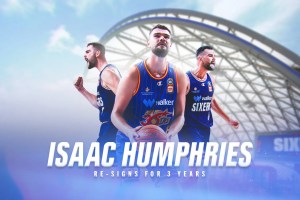 Isaac Humphries signs new three-year deal with Adelaide 36ers