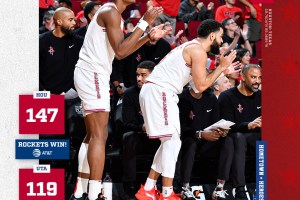 Pioggia di triple per gli Houston Rockets: dominati gli Utah Jazz