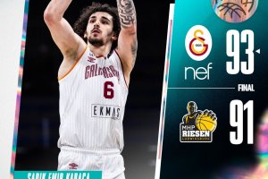 Basketball Champions League: il Galatasaray resiste alla rimonta e batte il Ludwigsburg