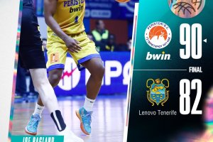 Basketball Champions League: il Peristeri vince lo scontro al vertice contro il Lenovo Tenerife
