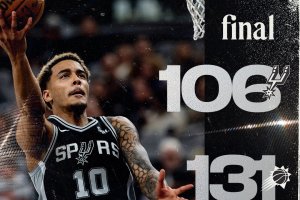 I Phoenix Suns spazzano via i San Antonio Spurs: i playoff sono più vicini