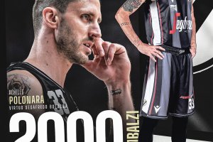 Virtus Bologna, traguardo per Polonara: raggiunti i 2000 rimbalzi in LBA