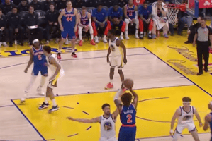 Knicks, la mossa Miles McBride decisiva nella vittoria sul campo dei Warriors
