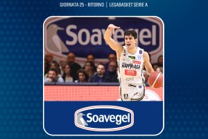 Soavegel match sponsor Happy Casa Brindisi-Banco di Sardegna Sassari