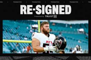 Atlanta Falcons, rinnovato l’OL Ryan Neuzil