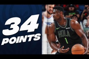 New Orleans, Zion dominante nel successo sui Clippers