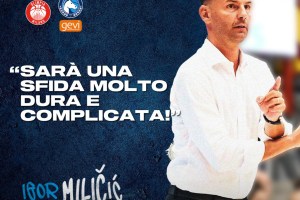 GeVi Napoli, coach Milicic: “Andare a Milano e competere per noi è sfida molto dura e complicata”