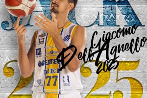 United Eagles Basketball Cividale, rinnovo per Giacomo Dell’Agnello