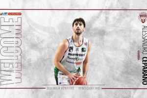 Alessandro Ceparano è un nuovo giocatore di Hdl Nardò Basket