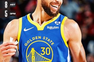 Stephen Curry segna 22 punti, i Warriors battono i Blazers