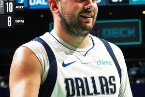 Luka Doncic ne segna 39 con tripla-doppia: i Mavs battono gli Hornets