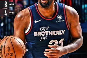 Joel Embiid ne segna 37 e i 76ers battono i Pistons
