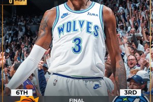 Edwards? No, McDaniels. Wolves-Suns 2-0
