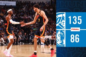 I Thunder battono i Mavericks e conquistano la testa di serie n. 1 della Western