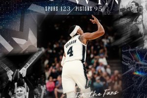 Gli Spurs battono i Pistons in una sfida senza “big”