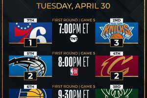 NBA Live | Tre partite, match point Knicks e Pacers