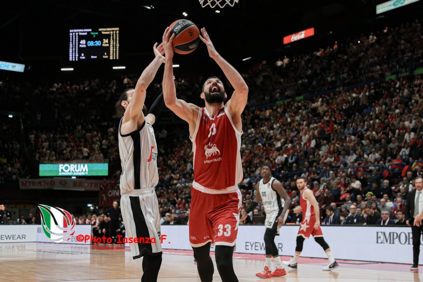 EA7 Emporio Armani Milano - Segafredo Bologna Nikola Mirotic
