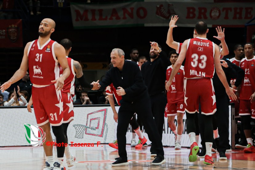 EA7 Emporio Armani Milano - Segafredo Bologna Ettore Messina