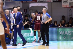 Giudice Sportivo, squalifica per Rayjon Tucker. Ammenda per Brindisi