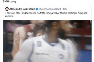 “Balletto” Max Heidegger, anche Mike James pare non apprezzare
