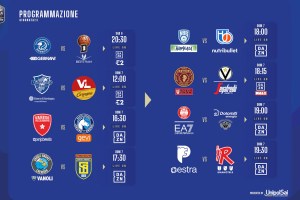 LBA Serie A UnipolSai 2023/2024, il programma della 26ª giornata