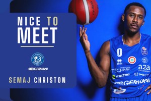 Semaj Christon della Germani Brescia è il nuovo protagonista di “Nice To Meet”