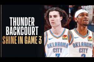 OKC, Giddey e Gilgeous-Alexander firmano il 3-0 sui Pelicans
