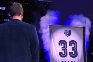 Grizzlies retire Marc Gasol’s No. 33: ‘I cared too much about playing the right way and winning’