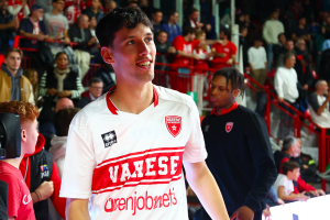 Openjobmetis Varese, risoluzione del contratto con Nicolò Virginio