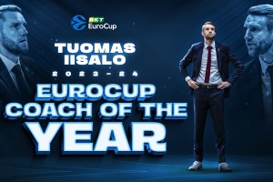2023-2024 EuroCup Coach of the year: Tuomas Iisalo of Paris Basketball