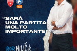 GeVi Napoli, Milicic alla vigilia del match contro Varese: “Sarà una partita molto importante”