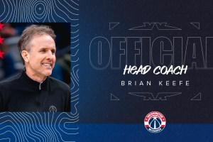 Washington Wizards name Brian Keefe head coach