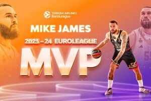 2023-24 Turkish Airlines EuroLeague MVP: Mike James, AS Monaco