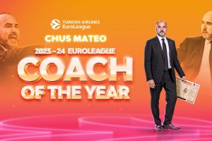 2023-2024 EuroLeague Coach of the Year: Chus Mateo, Real Madrid