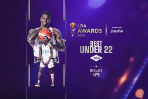 LBA Awards 2024 | Il Best Under 22 è Mohamed Faye, Pallacanestro Reggiana