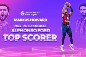Euroleague, Markus Howard vince il premio dedicato ad Alphonso For per il top scorer del 2023/24